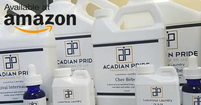 Acadian Pride Fragrance Now on Amazon